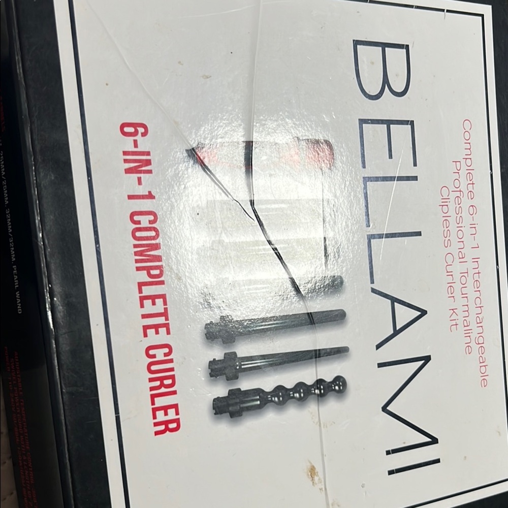 BELLAMI 6-in-1 Complete Curler Kit - Black